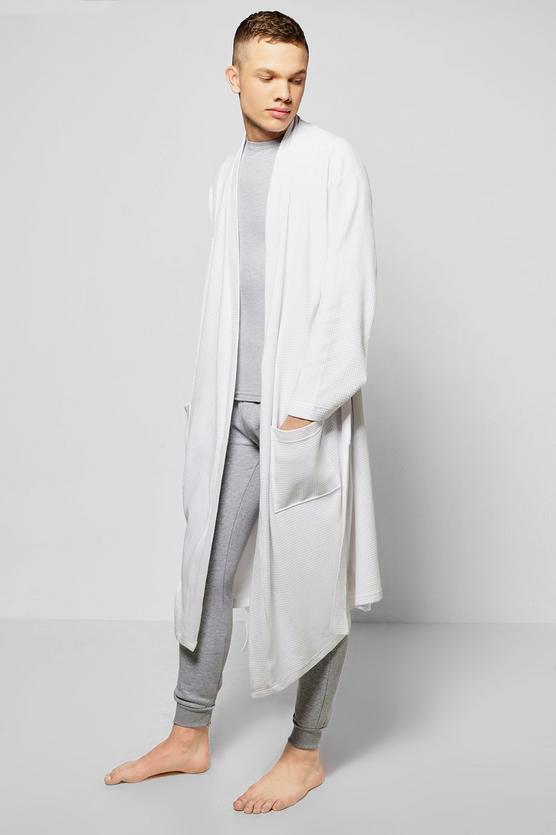 Waffle Texture Dressing Gown